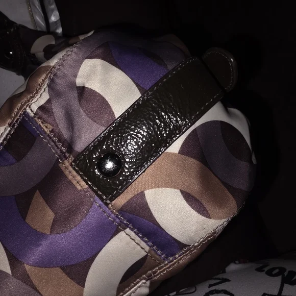 Coach Multicolor Patterned Handbag - Picture 3 of 11